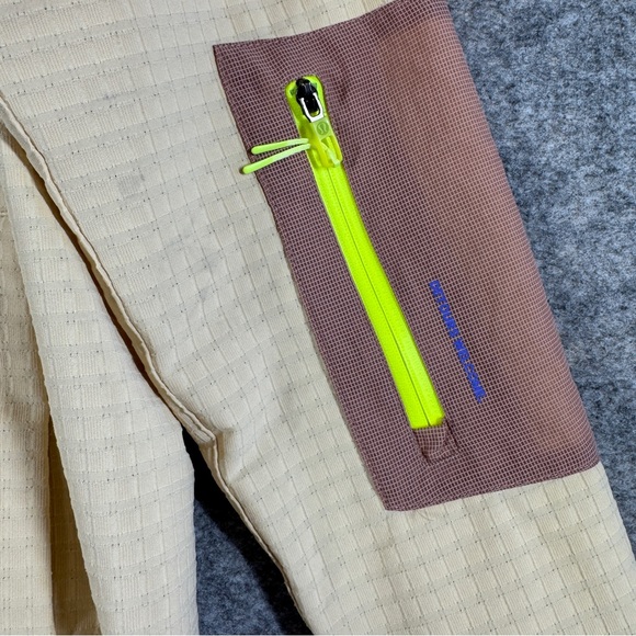 Lululemon Grid Fleece Hiking Pink Clay Jacket Size 4 Gorp Outdoor Casual - Picture 12 of 16